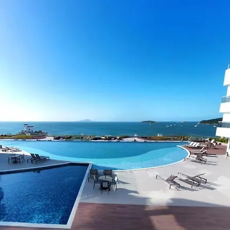 Acqua Marine Floripa Apto Com Vista Para O Mar! Florianopolis Exterior photo